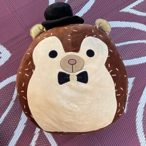 Squishmallows Hans The Hedgehog 100 Millionth Celebration 16" Gold Details